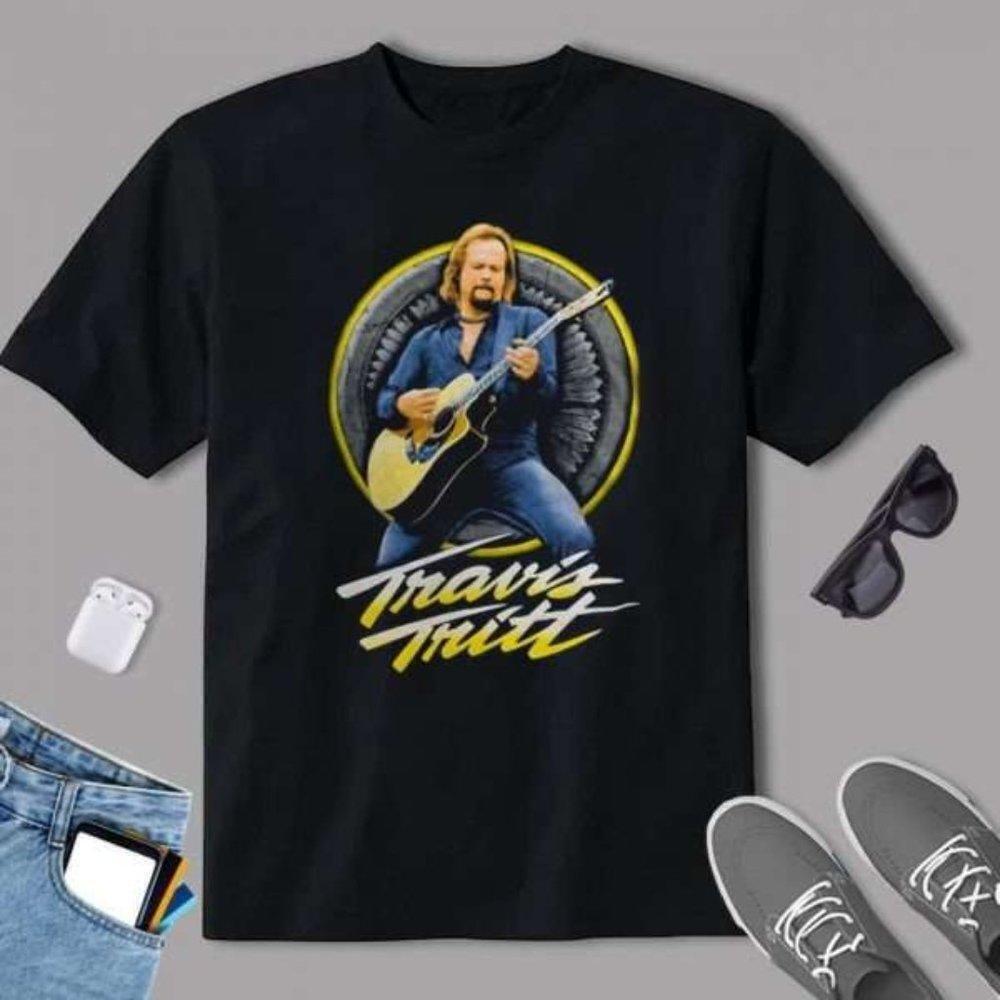 Travis Tritt Live 2010 Tour Tee, Music Lover Shirt, Gift Merch For Fans